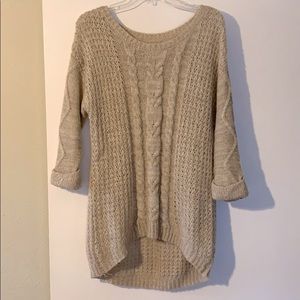 Cream JJ basics sweater